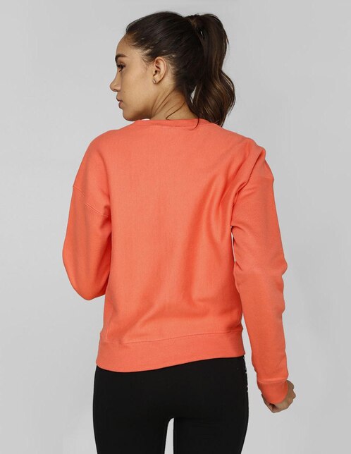 Sudadera Champion Big Logo Crewneck FW19 Orange