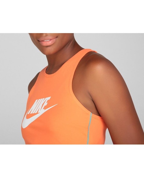 playera nike naranja