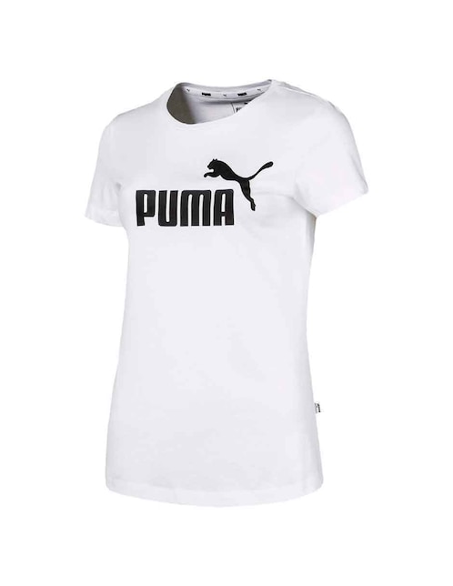 Playera manga corta Puma cuello redondo para mujer