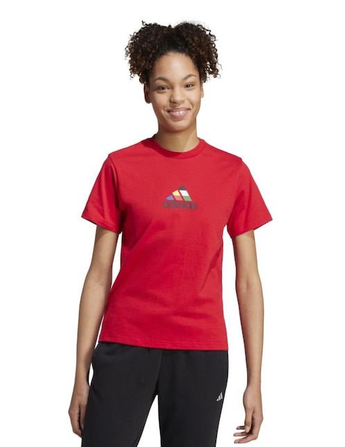 Playera manga corta ADIDAS Originals W Tiro Nts T cuello redondo para mujer