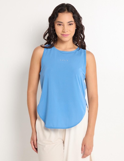 Playera cuello redondo para mujer 1
