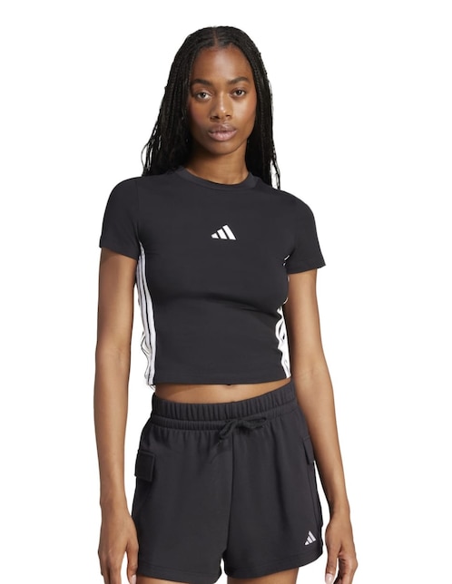 Playera manga corta ADIDAS Originals Esenciales cuello redondo para mujer