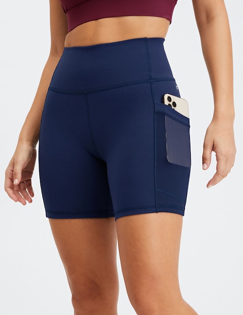 SHORT FABLETICS FLAP, XCH, AZUL MARINO