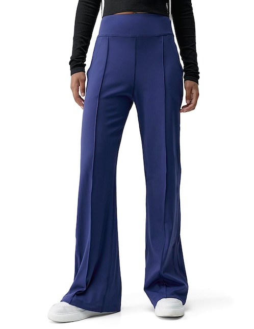Pantalón relaxed Born acampanado para mujer