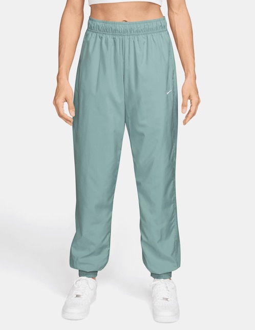 Pants regular con elástico para mujer 1