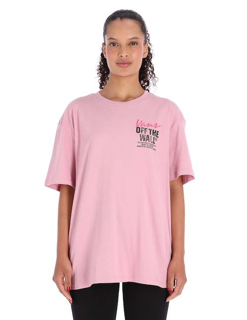 Playera manga corta cuello redondo para mujer 1