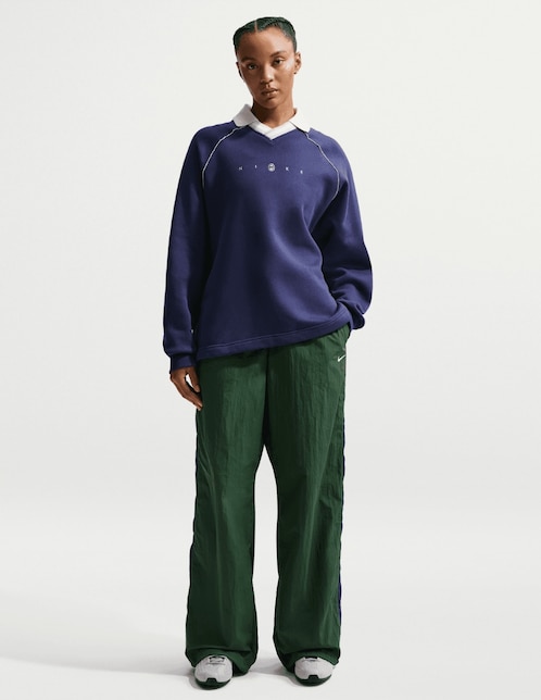 Pants regular Nike W Nsw Parachute Hr con elástico para mujer
