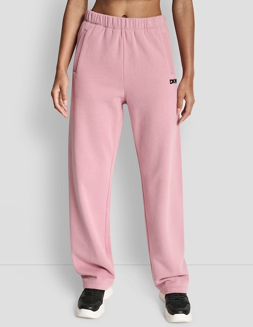 Pants regular con elástico para mujer 1