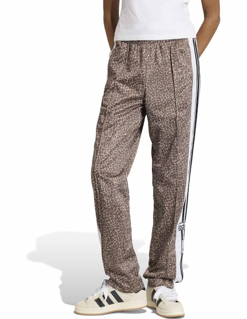 Pants regular con elástico para mujer 1