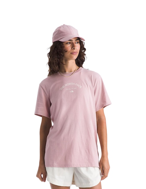 Playera manga corta cuello redondo para mujer 1