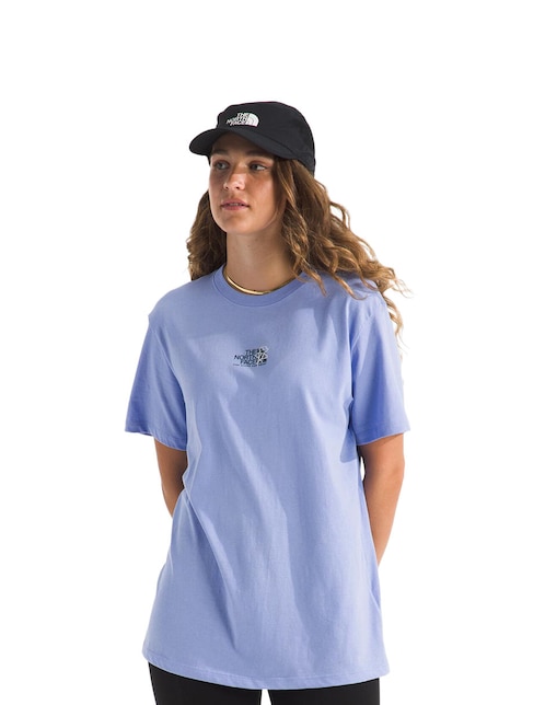 Playera manga corta cuello redondo para mujer 1