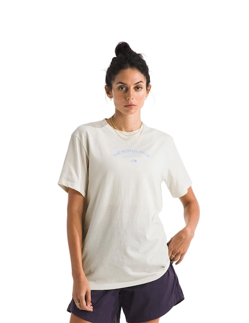 Playera manga corta cuello redondo para mujer 1
