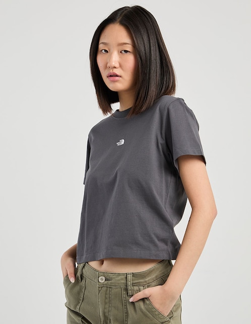 Playera manga corta The North Face cuello redondo para mujer