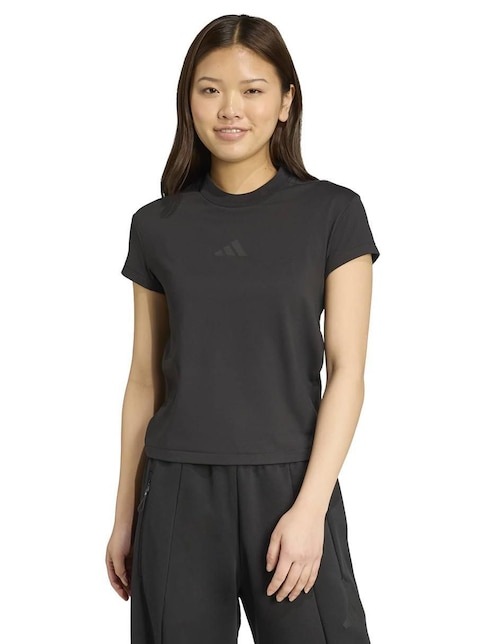 Playera manga corta Adidas ZNE cuello redondo para mujer
