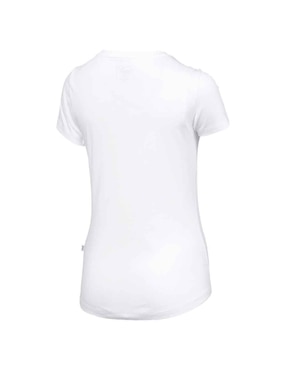 Playera manga corta Puma cuello redondo para mujer