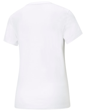 Playera manga corta Puma cuello redondo para mujer