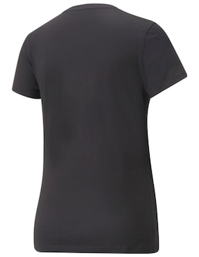Playera manga corta Puma cuello redondo para mujer