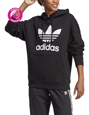Sudadera con capucha y bolsa Adidas Originals para mujer