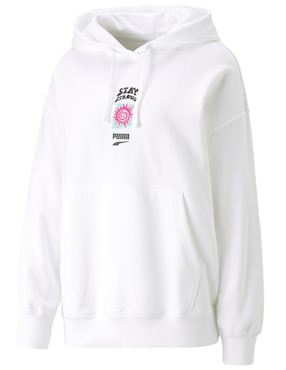 Sudadera con capucha y bolsa Puma para mujer