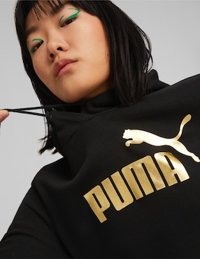 Sudadera con capucha y bolsa Puma para mujer