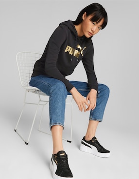 Sudadera con capucha y bolsa Puma para mujer