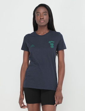 Playera manga corta ADIDAS Originals Graphics cuello redondo para mujer
