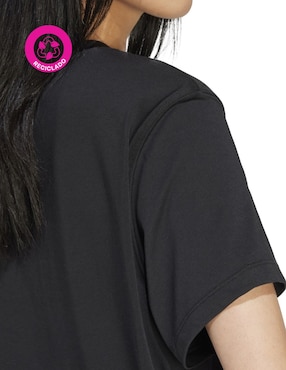 Playera manga corta Adidas Originals Trfl Tee Boxy cuello redondo para mujer