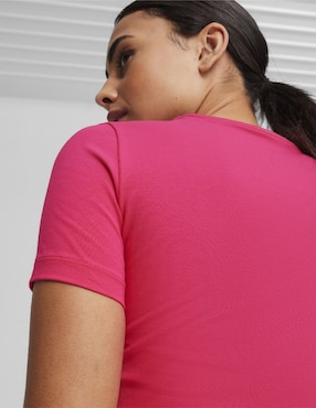 Vestido corto casual Puma ESS Slim Tee Dress para mujer