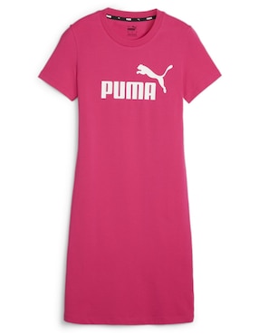 Vestido corto casual Puma ESS Slim Tee Dress para mujer