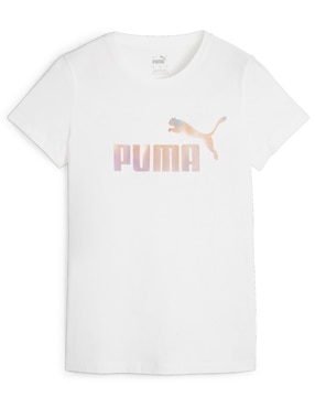 Playera Manga Corta Puma Summer Daze Tee Cuello Redondo Para Mujer