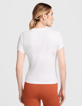 Playera manga corta Nike cuello redondo para mujer