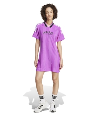 Vestido Midi Casual ADIDAS Originals Para Mujer