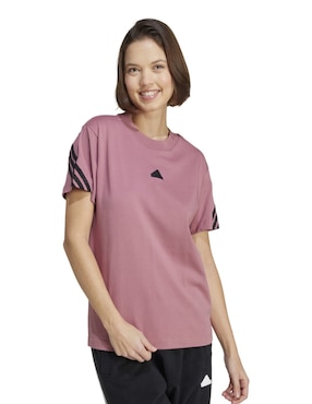 Playera Manga Corta ADIDAS Originals W Fi 3S Tee Cuello Redondo Para Mujer