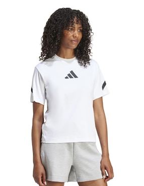 Playera Manga Corta ADIDAS Originals W Z.N.E. Tee Cuello Redondo Para Mujer