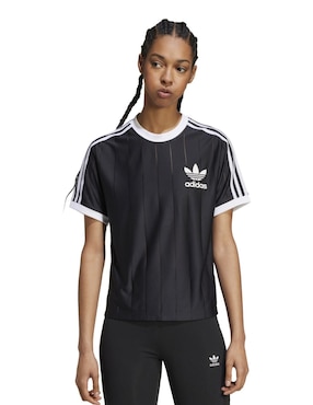 Playera Manga Corta ADIDAS Originals 3 S Pnst Tee Cuello Redondo Para Mujer