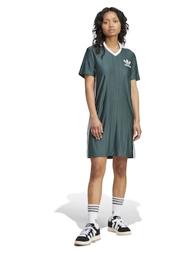 Vestido Midi Casual ADIDAS Originals Para Mujer