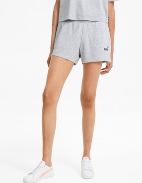 Short Puma de algodón para mujer