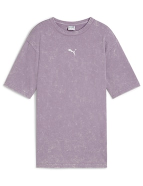 Playera Manga Corta Puma Cuello Redondo Para Mujer