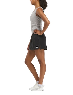 Falda corta Reebok a la cintura