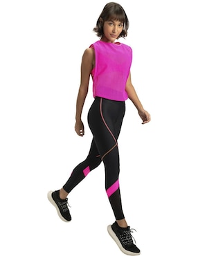 Legging Live Cintura Alta Con Elástico Ajustable Para Mujer