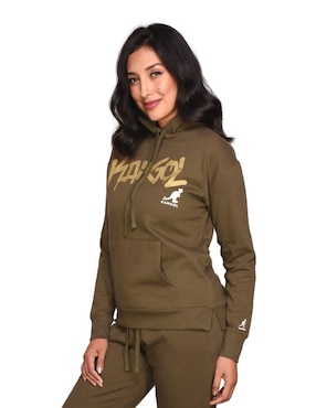 Sudadera Con Capucha Kangol Para Mujer