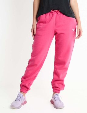 Pants Straight Reebok Con Jareta Para Mujer