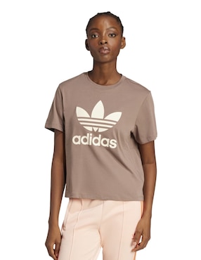 Playera Manga Corta ADIDAS Originals Cuello Redondo Para Mujer