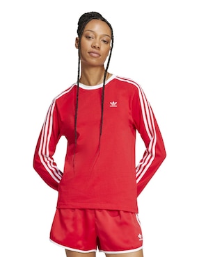 Playera Manga Larga ADIDAS Originals Adicolor Cuello Redondo Para Mujer