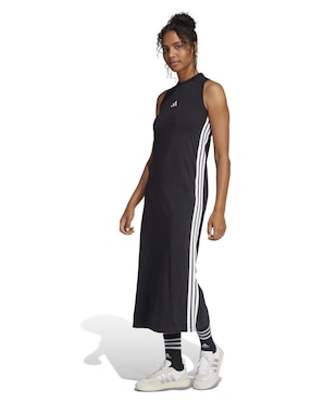 Vestido midi casual Adidas Sportswear para mujer