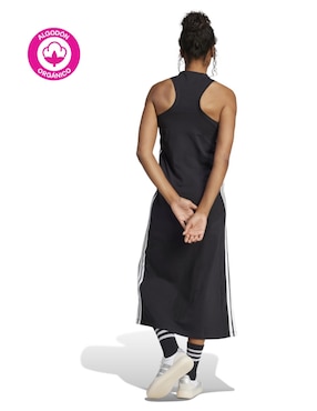 Vestido midi casual Adidas Sportswear para mujer