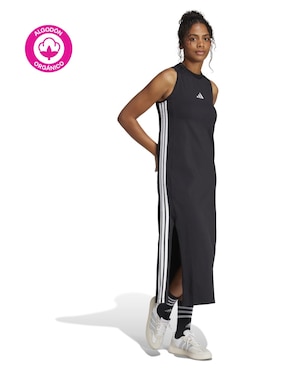 Vestido midi casual Adidas Sportswear para mujer