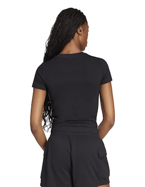 Playera manga corta ADIDAS Originals Esenciales cuello redondo para mujer