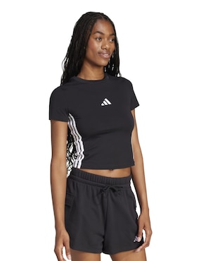 Playera manga corta ADIDAS Originals Esenciales cuello redondo para mujer