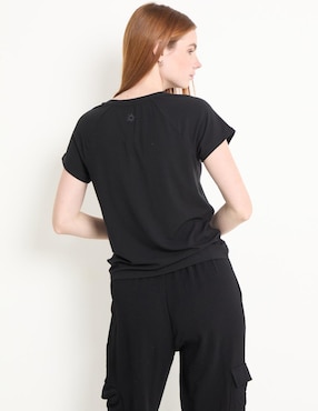 Playera manga corta Offline By Aerie cuello redondo para mujer